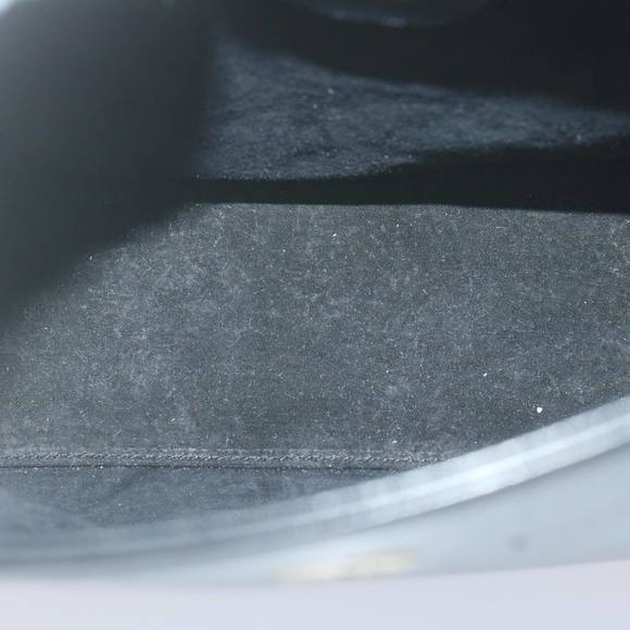 GUCCI Bamboo Hand Bag Leather Black 001 3444 1887 Auth 61693 - Picture 10 of 16